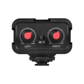 Andoer WS-VS Çift Kanallı Mikrofon Ses Mikseri thumbnail 2