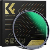 K&F Concept 82mm NANO-X Magnetic MRC-ND1000 / MRC-CPL / MRC-UV Filtre Seti thumbnail 1