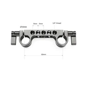 SmallRig 2061 Süper Hafif 15 mm Raylı Blok (2'li Paket) thumbnail 3