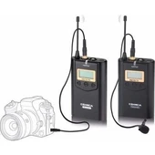 Comica CVM-WM100 Kablosuz Yaka Mikrofonu thumbnail 2