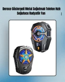 Cep Telefonu Radyatörü – Type-C, 2 Vitesli, Sessiz Soğutma Fanı thumbnail 1