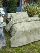 Sinerjim Çift Kişilik Ranforce Nevresim Takımı White Sakura thumbnail 2