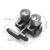 SmallRig 2768 BMPCC 4K 6K Kafes için HDMI ve USB Tip-C Kablo Kelepçesi thumbnail 2