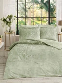 Sinerjim Çift Kişilik Ranforce Nevresim Takımı White Sakura thumbnail 1