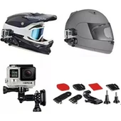 OEM Marka GP11 Aksiyon Kameraları için Kask Bağlantı Aparatı Seti (K2) thumbnail 4