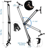 OEM Marka T360 Masa Üstü Telefon Tablet Tutucusu thumbnail 3