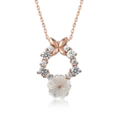 925 Ayar Gümüş Bahar Çiçeği Kadın Gümüş Kolye thumbnail 1