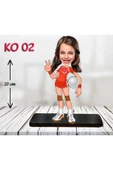 Kişiye Özel Ahşap Biblo - Kız Çocuk Karikatür Biblo - Voleybolcu Biblo 2 thumbnail 1