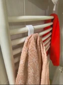 6 adet Duşakabin Havlupan Petek Banyo Mutfak Kancalı Havlu Bornoz Askısı - 3