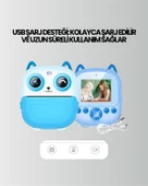 Anında Yazdıran Kamera – Çocuklara Uygun, Hafif ve Renkli - 5