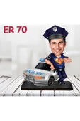 Kişiye Özel Ahşap Biblo - Erkek Polis Karikatür Biblo 8 thumbnail 1