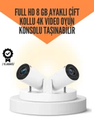 10.000 Oyun Destekli, Çift Kollu 4K Projeksiyon – HDMI, USB, AUX, Ethernet Yok thumbnail 1