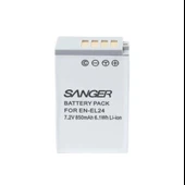 Sanger EN-EL24 Nikon Fotoğraf Makinesi Batarya thumbnail 4