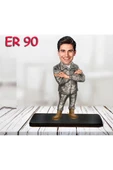 Kişiye Özel Ahşap Biblo - Erkek Asker Karikatür Biblo 15 thumbnail 1