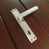 İbiza Mat İnox Full Zamak Elegant Aynalı Oda Kapı Kolu 1 Takım thumbnail 3