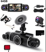 Raynox Araç Kamerası - 4 Kameralı - GPS Takip - G Sensör - 1080P Kayıt - Wifi - Özellikli - Y10 - 3