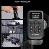 AODELAN ZC-3 Kablosuz Uzaktan Kumanda Sony ve Canon Kameralar için thumbnail 2