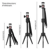 Kingjoy KT-200 + BD-1 Top Kafa Alüminyum Tripod thumbnail 3