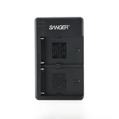 Sanger NP-F970 Sony İkili USB Şarj Aleti thumbnail 2