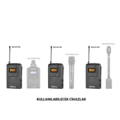 Boya BY-WM6R Kablosuz Mikrofon Alıcısı thumbnail 3