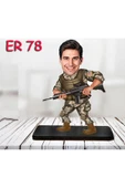 Kişiye Özel Ahşap Biblo - Erkek Asker Karikatür Biblo 3 thumbnail 1