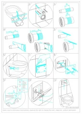Visam Siena Mat Krom Gömme Rezervuar Kumanda Paneli Basma Butonu 228.001 - 4