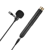 Boya BY-M11C Tek Yönlü XLR Yaka Mikrofonu thumbnail 1
