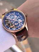 Raymond Nişan Ve Damatlara Özel Deri Kordon 2 Yıl Garantili Otomatik Erkek Kol Saati+Bileklik RMD.M8 thumbnail 3