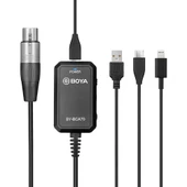 Boya BY-BCA70 48V Phantom Mobil XLR Mikrofon Kablo thumbnail 1