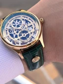 Raymond Nişan Ve Damatlara Özel Deri Kordon 2 Yıl Garantili Otomatik Erkek Kol Saati+Bileklik RMD.10 thumbnail 3