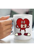 Sevgililer Günü Bardağı - Kalpli Bardak thumbnail 1