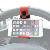 Araç Direksiyon İçin Telefon Tutucu Stand thumbnail 2