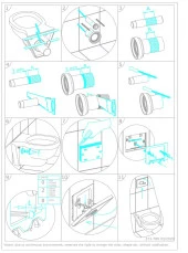 Visam Karina Parlak Krom Gömme Rezervuar Kumanda Paneli Basma Butonu 226.002 - 3
