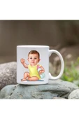 Kişiye Özel Bardak - Karikatür Bardak - Bebeğim Bardağı thumbnail 1