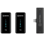 Boya BY-XM6 S6 İkili Kablosuz Yaka Mikrofonu - Type-C thumbnail 1