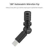 Boya BY-M100UA Kompakt USB Bilgisayar Mikrofonu thumbnail 3