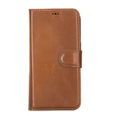 Apple iPhone 14 Pro Uyumlu Deri Cüzdanlı Kılıf MWWN RST2EF Taba thumbnail 4