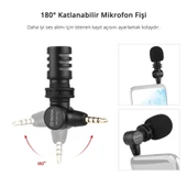 Boya BY-M110 Kompakt 3.5mm Telefon Mikrofonu thumbnail 3