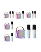 Taşınabilir Bluetooth Karaoke Sistemi – Geniş Pil Kapasitesi thumbnail 4