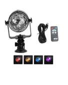 Taşınabilir ve Dayanıklı Plastik Kristal LED Disko Işığı thumbnail 5