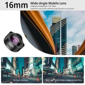 Ulanzi CL-005 16mm Geniş Açılı Profeyonel Telefon Lensi thumbnail 3
