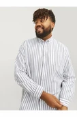 Jack Jones Oxford Plus Büyük Beden Erkek Gömlek 12286178 - 6