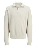 Jack Jones Blamılano Fermuarlı YakaRelax Fit  Erkek Kazak 12259664 - 5
