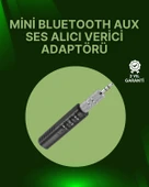 Bluetooth 4.1 Ses Alıcısı | 3.5mm Girişli Hoparlör & Kulaklıklar İçin Kablosuz Dönüştürücü thumbnail 1