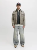 Jack Jones Norrebro Fermuarlı Yaka Relax Fit Erkek Sweat 12282899 - 2