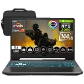 Tuf Gaming A15 Amd Ryzen 7 7435HS 32GB Ddr5 Ram 2tb SSD RTX2050 144Hz Fdos 15.6" Fullhd Bilgisayar & Çanta thumbnail 1