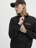 Jack Jones Norrebro Fermuarlı Yaka Relax Fit Erkek Sweat 12282899 - 3