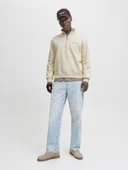 Jack Jones Norrebro Fermuarlı Yaka Relax Fit Erkek Sweat 12282899 thumbnail 2