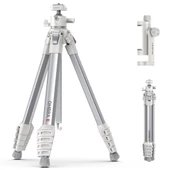 Ulanzi Ombra II Seyahat Fotoğraf Tripodu T155 - Beyaz thumbnail 1