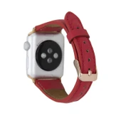 Apple Watch Uyumlu Deri Kordon 42-44-45mm Slim ERC2 thumbnail 2